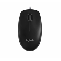 Logitech Optical USB Mouse B100 - Black ( AC0420016 )